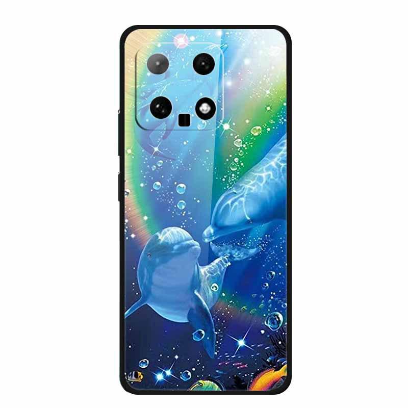 Xiaomi 14 Phone Case: Colorful Butterfly Design, Tempered Glass, Creative Style, Hot Seller