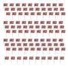100Pcs National Flag Toothpick Cakes Picks Cupcake Top Decoration For Sweets Desserts Display And Festival Celebration
