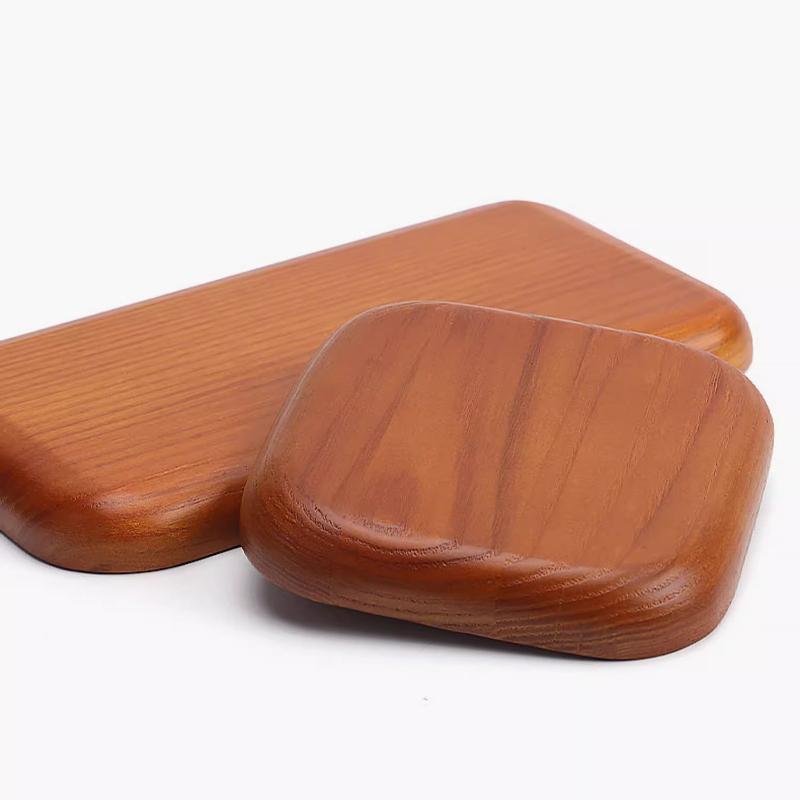Classic Solid Wood Decorative Jewelry Trays Beaded Bracelet Necklace Ring Jewelry Display Plates Storage and Viewing Tray