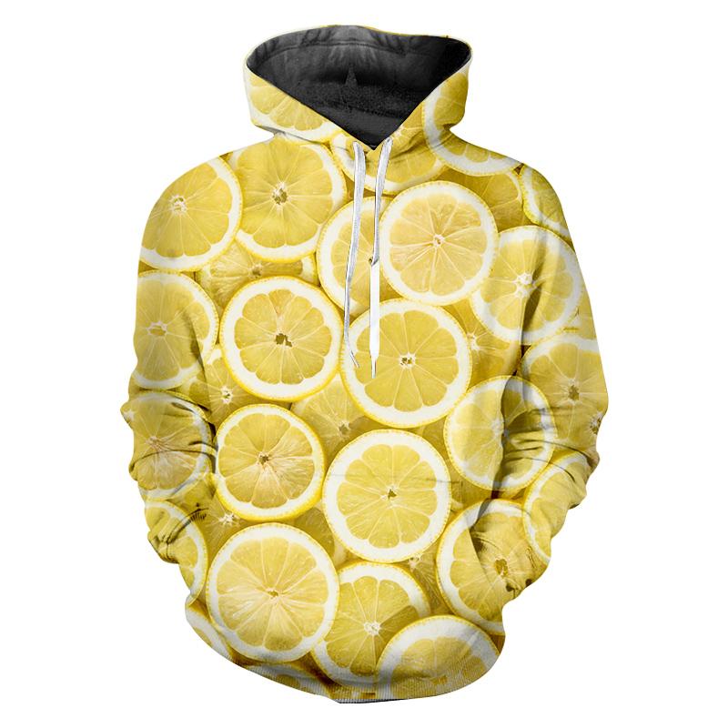 Watermelon Hoodies Kiwi Fruit 3D Printed Men Women Streetwear 2025 Hooded Sweatshirts Pickle Pullovers Male Tops Unisex Clothing