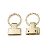 2pcs Metal O Ring Keychain Buckle Spring Hook, Bag Handbag Decor Connection Clasp DIY Hardware Accessories