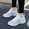 Large size summer light and comfortable women's breathable hollow daily casual sports shoes large mesh