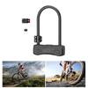 Weatherproofed Folded Bike Lock Outdoor Cycling Lock High Security Bike Lock for Cyclists and Commuters