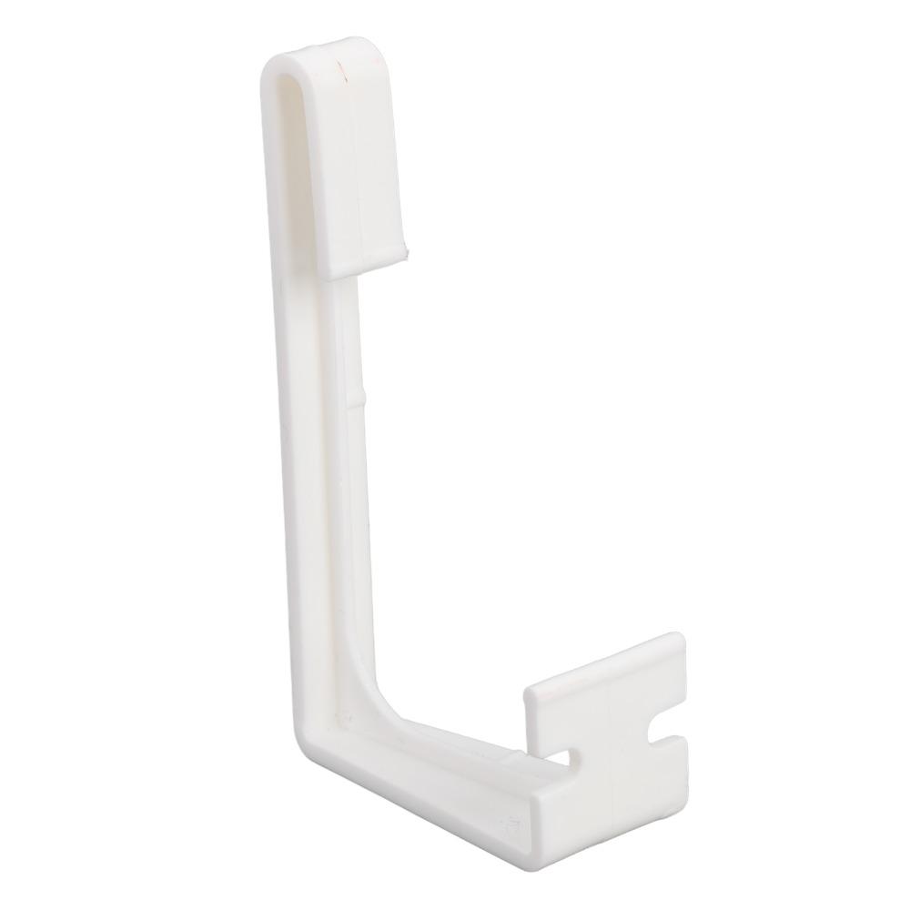 4 PCS Set White RV Curtains Holder With Screwdriver Curtain Track Clips  Bedroom Use