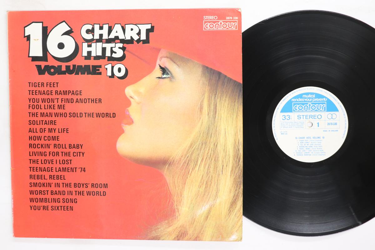 

LP Record UNKNOWN ARTIST 16 Chart Hits Volume 10 2870330 CONTOUR 197 UK Rock Used