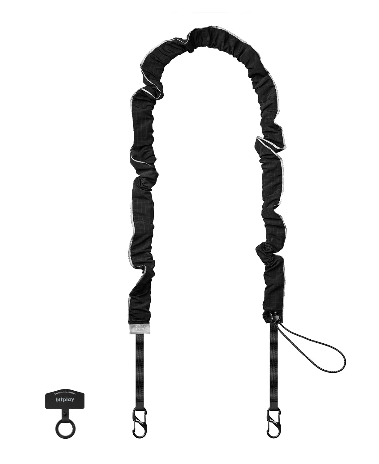 

Ремешок-скранч для часов [bitplay] (черный) чёрный