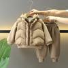 Boys' Winter Suits, Children's Western Style Plus Velvet Thickened Winter Clothes, Baby Waistcoat, Three-piece Trend
