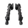 2Pcs Two Legged Stand Metal Bipod with Adjustable Height  Photoshoots Enthusiasts and Adventure