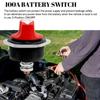 Car Battery Switch Rotary Disconnect Safe Cut Off Power Isolator for Motorcycle Boat Auto Truck Battery Circuit Breaker Parts