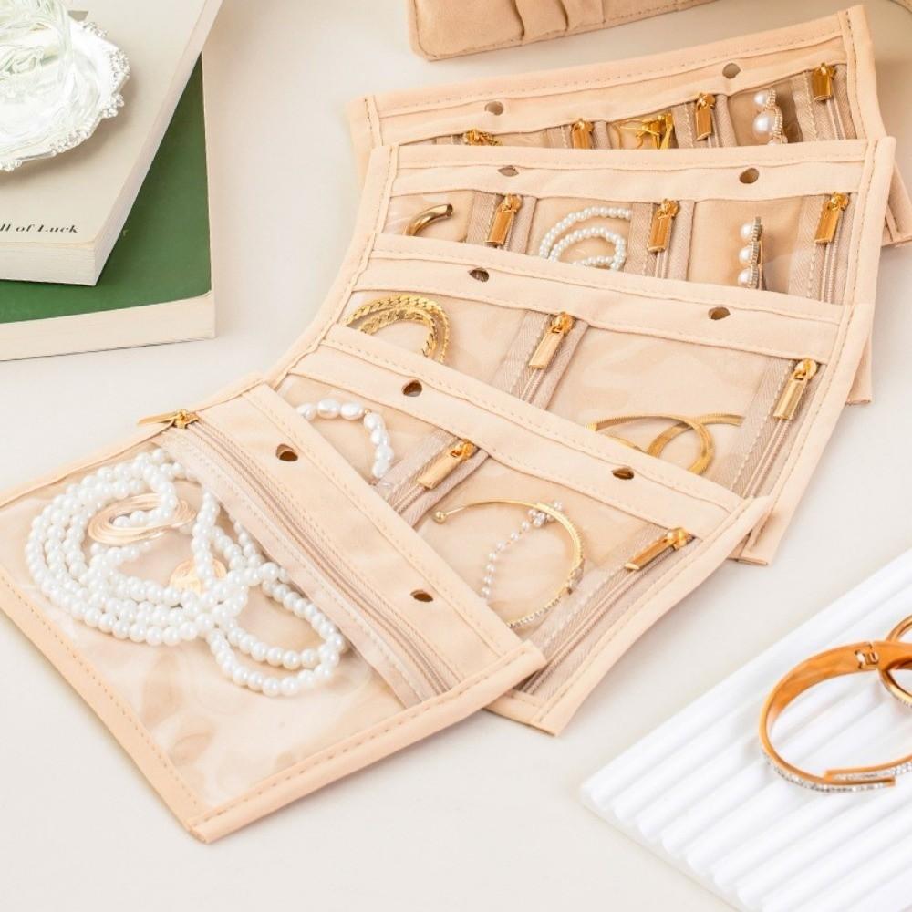 Anti-Oxidation Protection Jewelry Storage Book Compact Design Jewelry Organizer Jewelry Storage