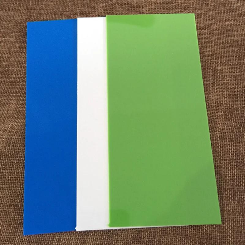 G10 16 cm x 5 x 0,1 cm Glasfaser G10 für DIY-Messergriff-Abstandshaltermaterial, Herstellung von G10-Material, Messerschaft-Zubehörmaterial