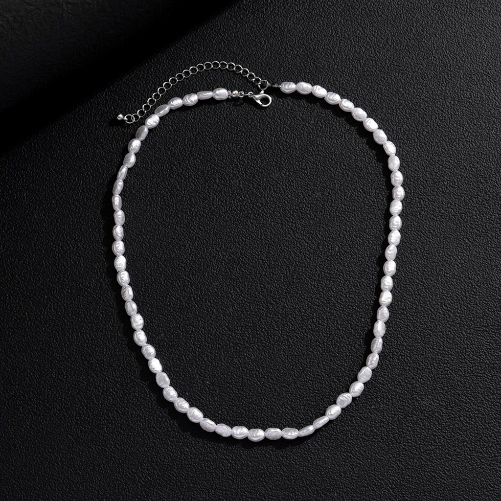 Unique Imitation Pearl Necklace Bracelet Fashionable Handmade Imitation Pearls Necklace Bracelet For Modern Aesthetics
