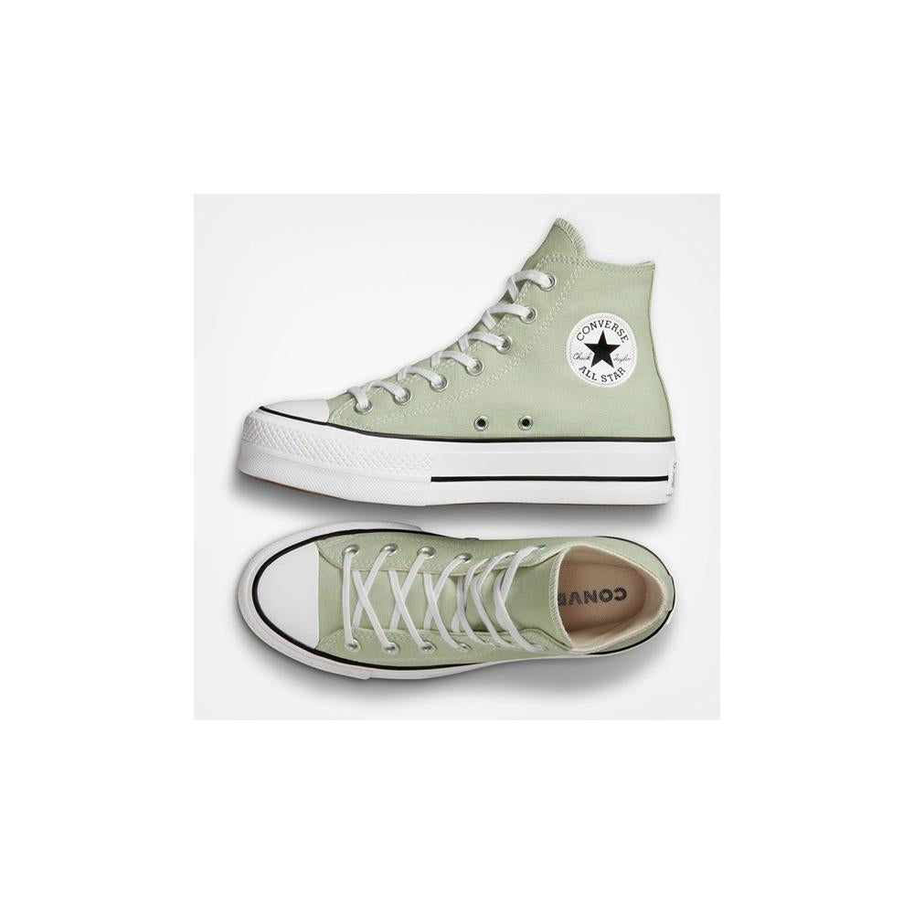 Sneakers Converse Light Green Chuck Taylor All Star Lift Platform