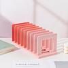 Desktop Book Stand Organizer - Durable PP Material, Ideal for Students & Office Use