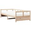 VidaXL Lit de jour avec matelas 80x200 cm bois de pin massif 3321047