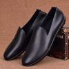 New Men's Breathable Leather Slip-On Loafers – Soft Sole, Casual, Summer Driving Shoes