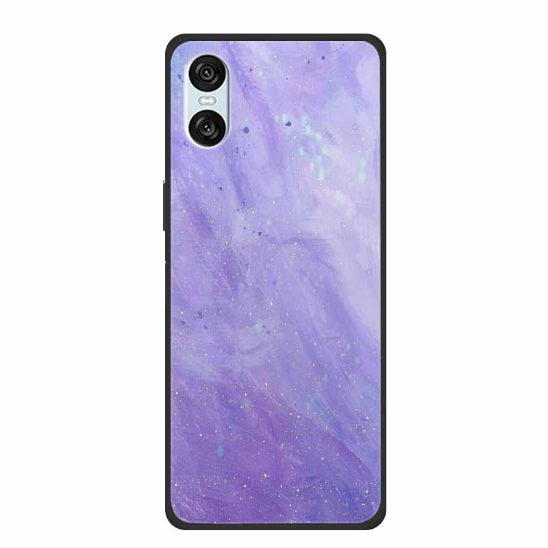 Case For Sony Xperia 10 VI 5G Marble TPU Soft Silicone Back Cover For Sony Xperia 10VI Phone Cases Protective Mica Painted Capa