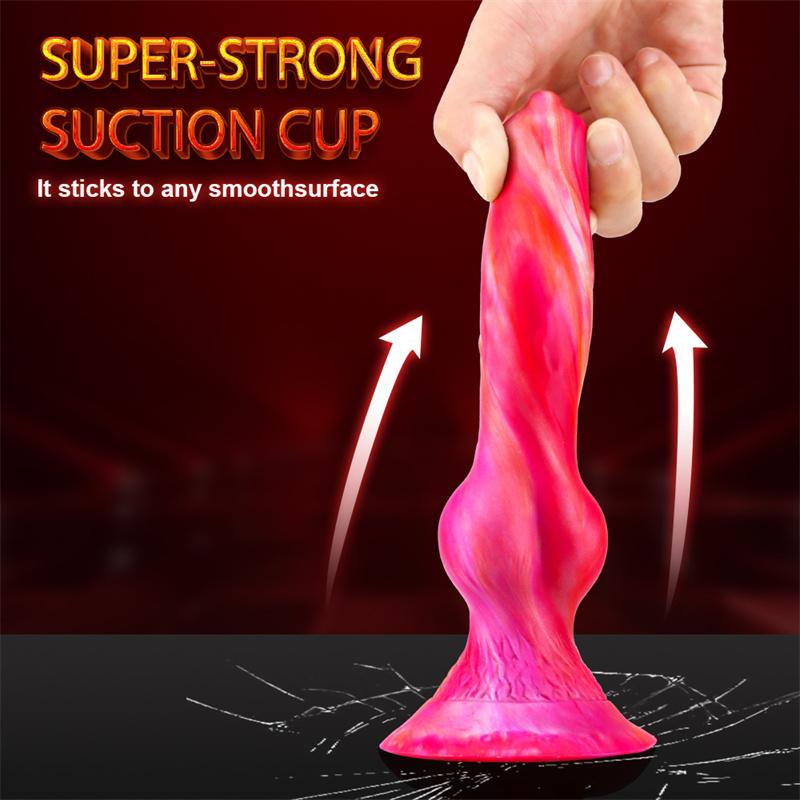 Female Small Shaped Anal Plug Penis Simulation Animal Penis Masturbation Device Adult Products