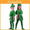Fantasia Peter Pan Robin Hood de Qualidade Premium Para Homens Mulheres Unissex Para Festa