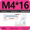 4.8 Grade Galvanized Hex Bolt and Nut Set M4-M30