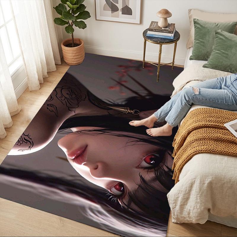 Beauty Living Room Nonslip Area Rug Soft Carpet For Bedroom Game Playroom Sofa Office Home Decor Doormat Christmas Gift C9291122