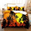 Creative Leaves Bedding Set Purple Tree Duvet Cover Set 3d Digital Printing Bed Linen Queen King Size Bedding Set Fashion Design