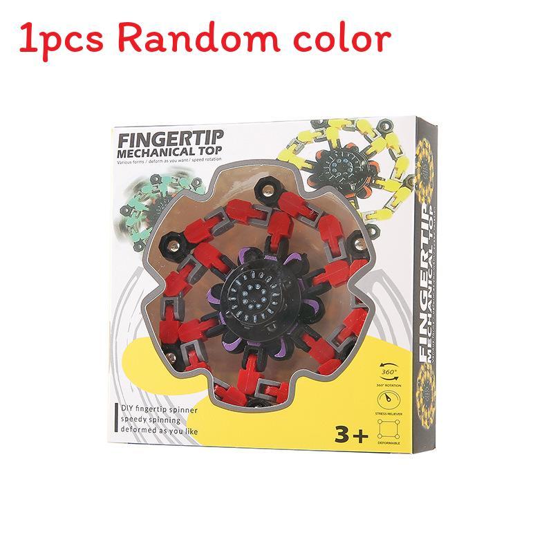 

Деформация Мультяшный Механический Меха Цепочка Палец Гироскоп Детские Игрушки Игра Для