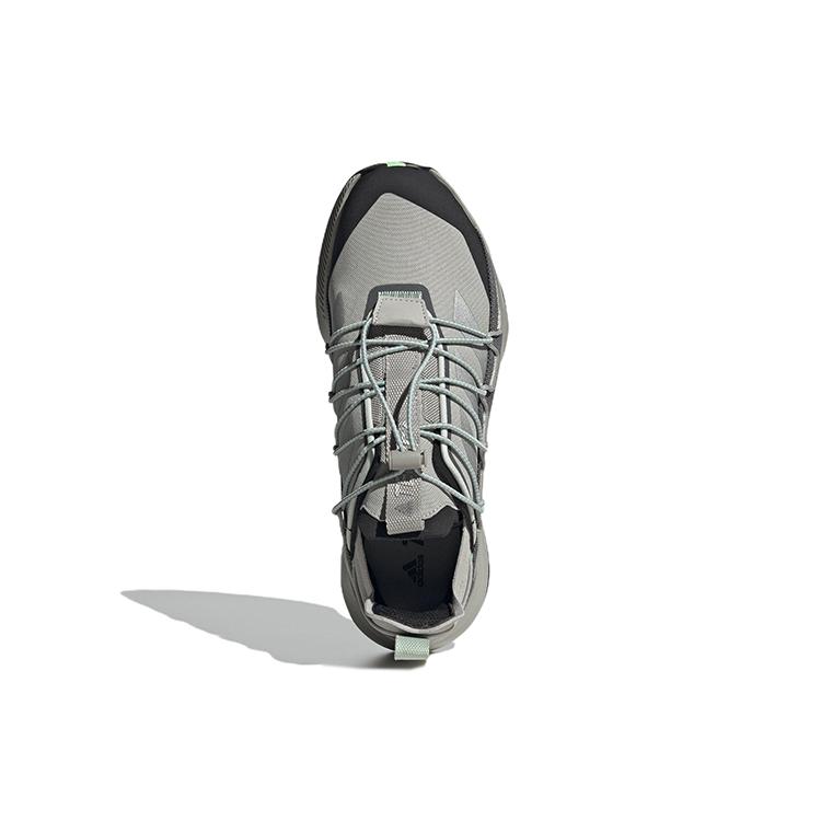 New Adidas Terrex Voyager 21 Canvas 'Metal Grey Beam Green' GX8675
