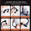 Fascia gun Handle and Elbow 3 Modes and 6 Gears Adjust Muscle Relaxation and Massage Percussion Hammer for Athletes