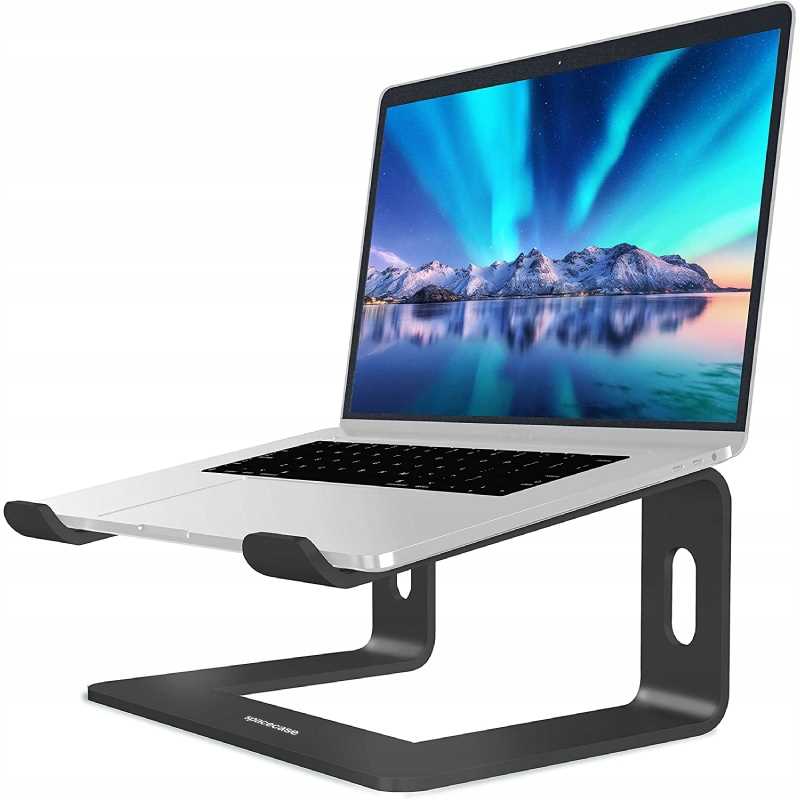 Sc Laptop Aluminium Stand Black