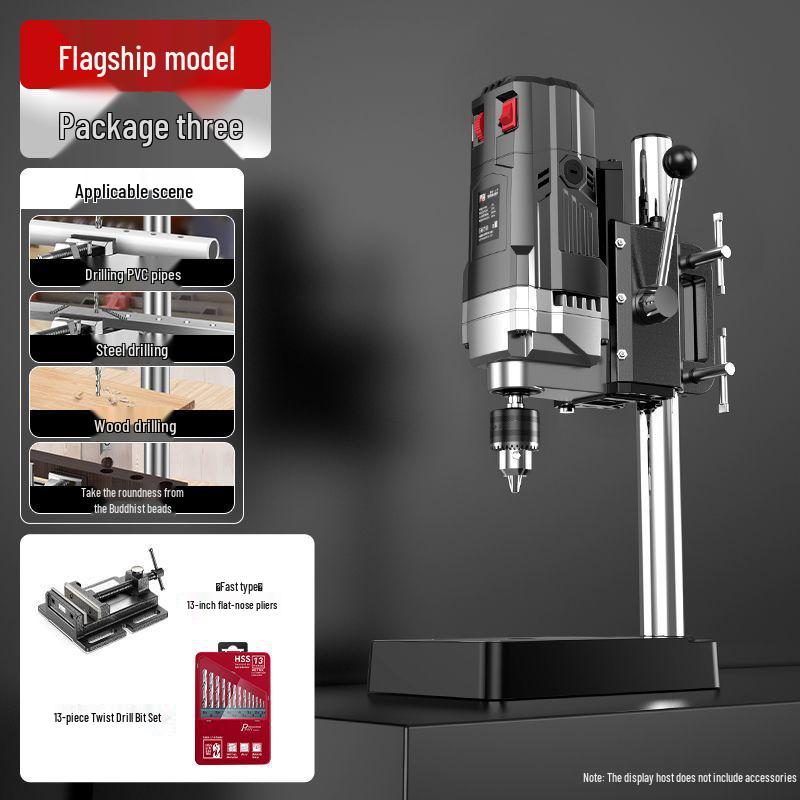 High-Power 220V Japanese Bench Drill: Compact, Precision Multipurpose Drilling Machine for Workbench