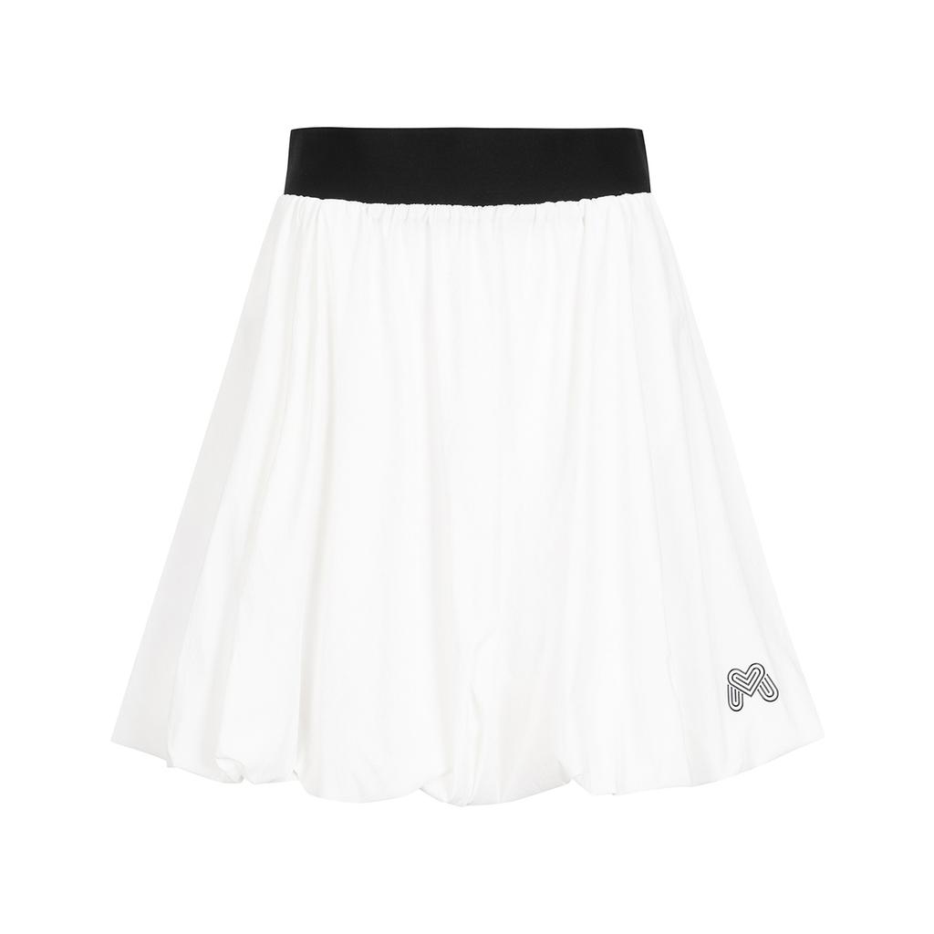 MARTINE GOLF Balloon Skirt_O/White