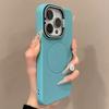 Magsafe Wireless With Holder Phone Case For iPhone 11 12 13 14 15 16 Pro Max Plus Magnetic Bracket Bumper Cases Cover