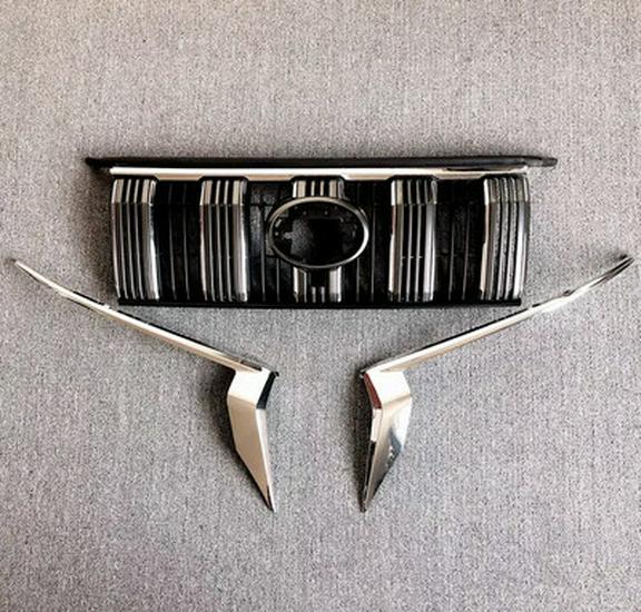 Fits Toyota Prado Land Cruiser 2010-2020: 3.5 Front Grille, 4000 Air Intake Grille, 2700 Middle Grille Modification Parts.