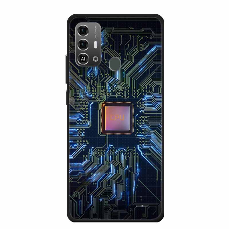 For ZTE Blade A53 Pro / A53Plus Case Lovely Soft TPU Painted Cat Silicone Cover for ZTE Blade A53 Plus Funda Coque A53Pro Shell