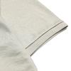 FILA White Fashion Simple Classic Casual Versatile Comfortable Brand Logo Knitted Short Sleeve Polo Shirt Men tops Feather-Gray F51M623101FGY