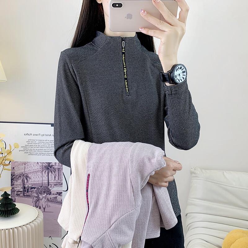 JOHLIN DREAM Women's Quick-Dry Fleece Long-Sleeve Tee JATZ2595