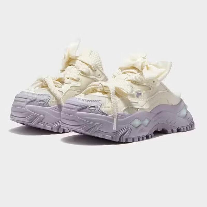 FILA FUSION Hard Candy Platform Mule Women s Slippers 36