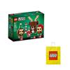 LEGO BrickHeadz Christmas Reindeer, Elf, And Elfie Set 40353