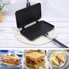 Heat-resistant Breakfast Sandwich Baking Pan Double-Sided Sandwich Maker Toast Frying Pan  Bread