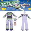Toy Kids Story Buzz Lightyear Jumpsuit Cosplay Halloween Party Gifts Costume