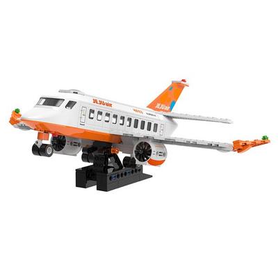Ato Block Jeju Air Plane LEGO LEGO LEGO Block ATJJ-0, Mixed Color