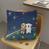 Maltese Line Dog Decorative Room Aesthetics Pillow Case Home Decor Bedroom Sofa Bed Couch Pillow Cover x