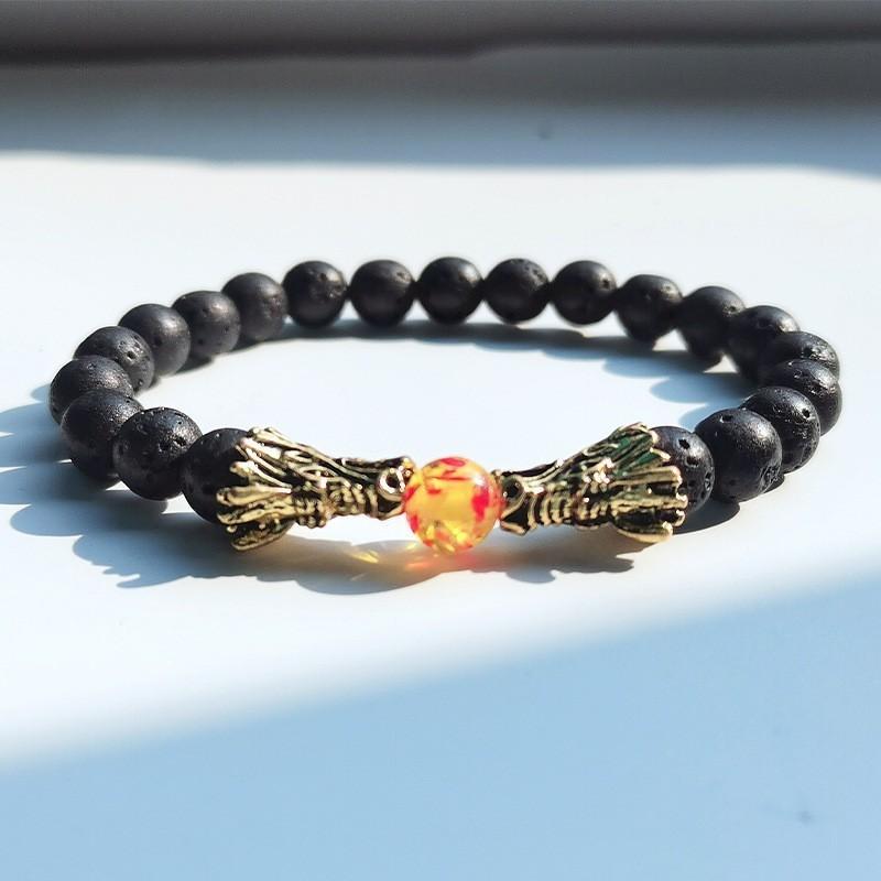 Fashionable And Minimalist Zinc Alloy Bracelet With White Turquoise And Yellow Crystal