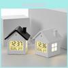 Childrens Creative House Shape Alarm Clock With Night Light And Lcd Display For Kids Bedroom Decor