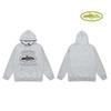 CORT Alcatraz Distressed Hoodie Men Streetwear Loose Fit Couple Sweatshirt Winter