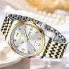 Fashion Retro Diamond Dial Casual Watches Round Stainless Steel Waterproof Luminous Clock Quartz Wristwatch for Women Gift