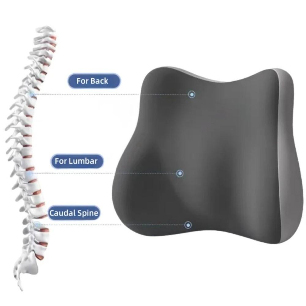 Pain Relief Lumbar Orthopedic Pillow Memory Foam Lumbar Back Cushion  Postpartum Recovery
