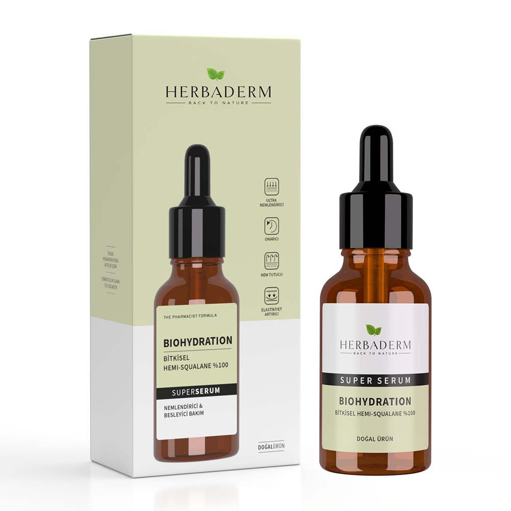 

Herbaderm Superserum Biohydration 100% Hemi-Squala 30 мл