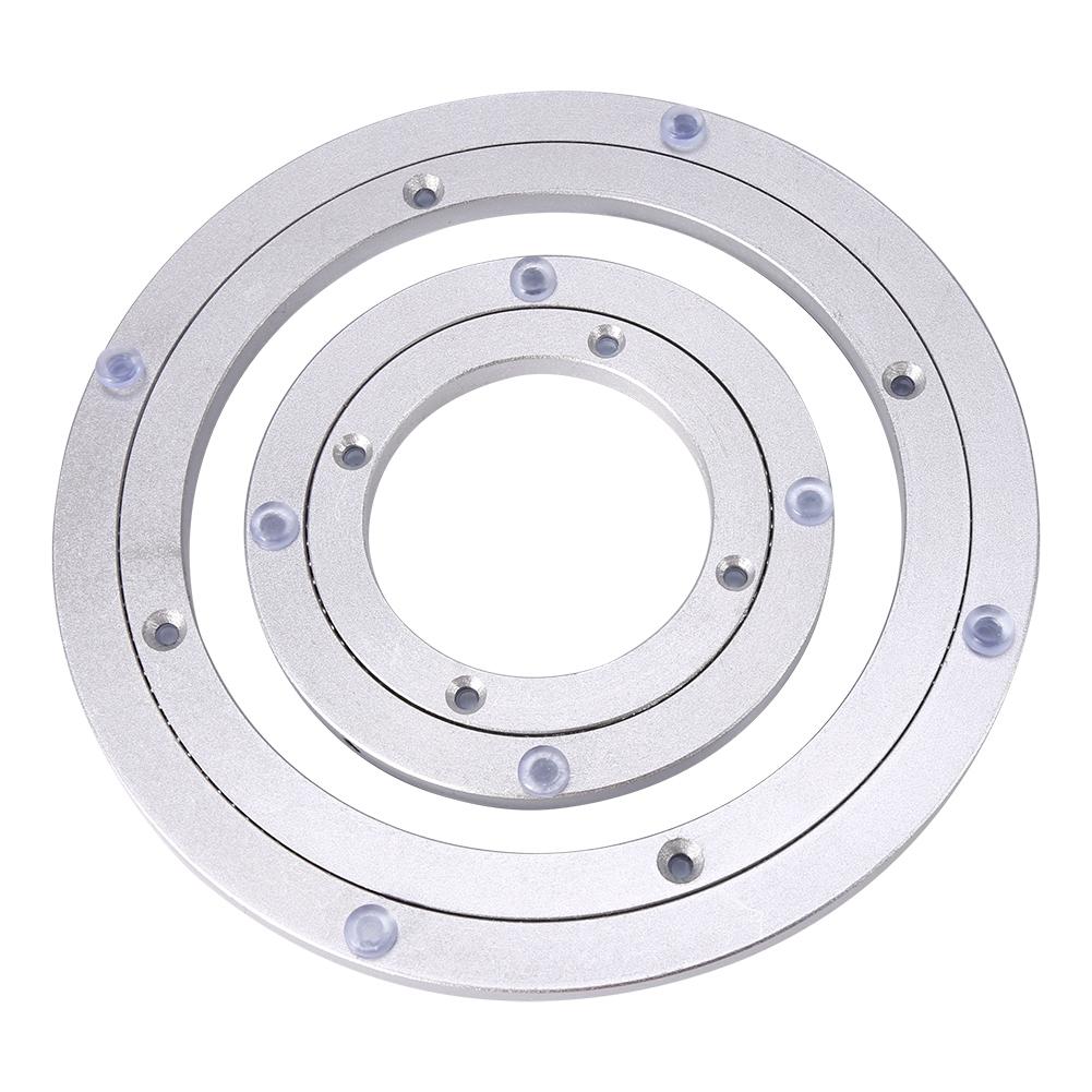 4in-10in Aluminium Alloy Rotating Bearing Plate Turntable Round Dining Table Round Rotating Bearing Plate Ball Bearing Plates